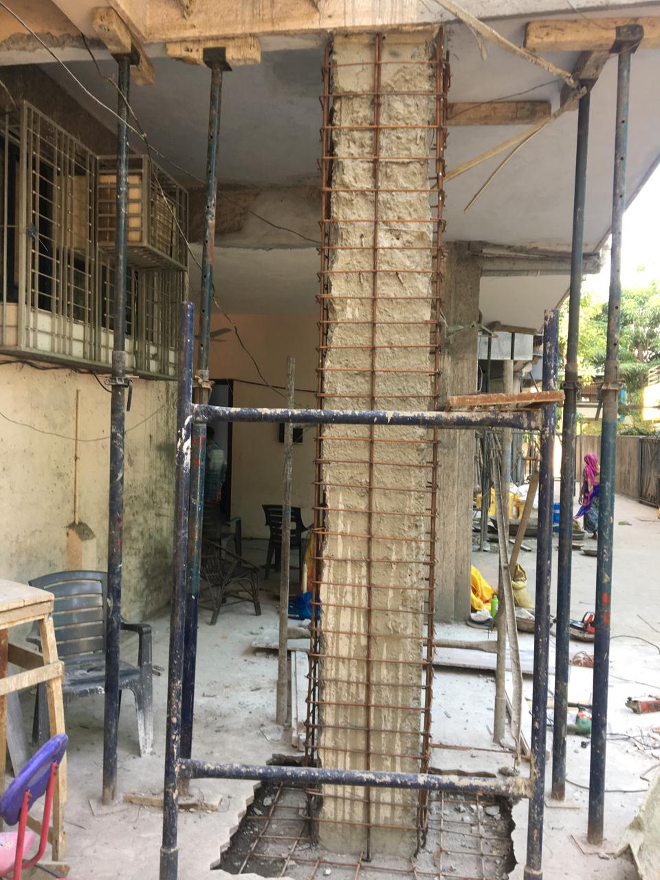 Column jacketing 1