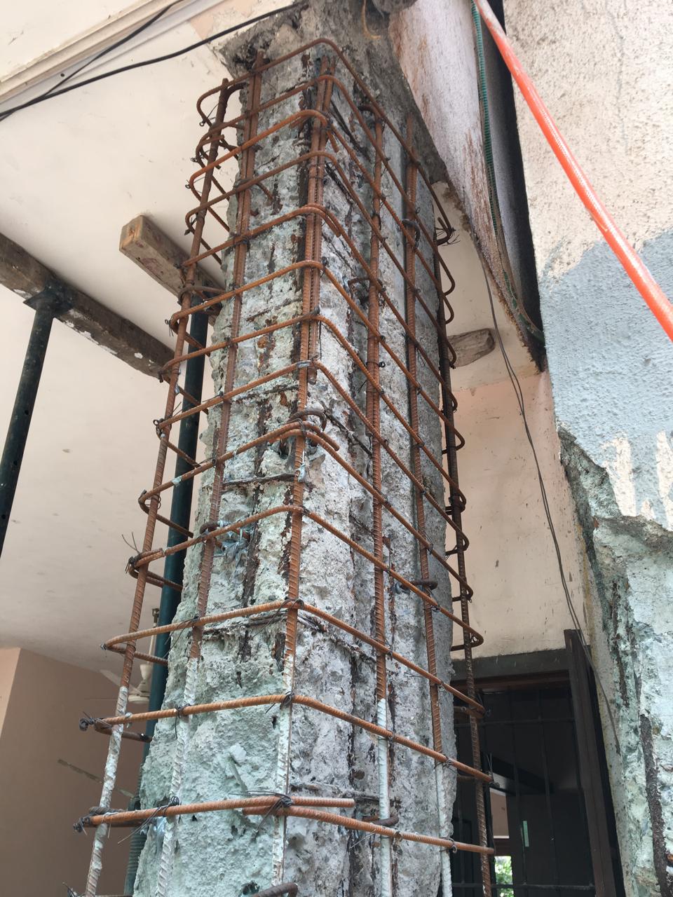 Column jacketing 2
